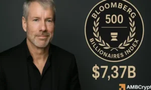 From Bitcoin hoarder to Billionaire: Michael Saylor cracks Bloomberg 500 list