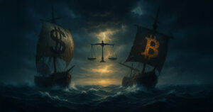 The dollar dying doesn’t make Bitcoin win