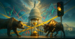 The odds of U.S. government shutdown are at an all-time high as the markets hold their breath
