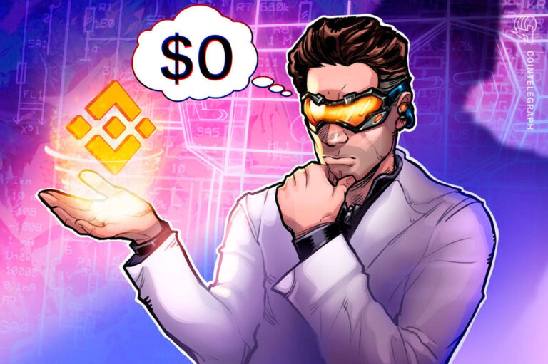Binance Says Tokens Did Not Actually Lose 100% of Value in Market Crash