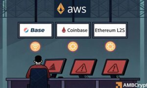 AWS outage triggers ‘zero balance’ glitch on Base – Web3’s fragility exposed?