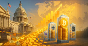 US shutdown and weak jobs data drive record $6B crypto inflows