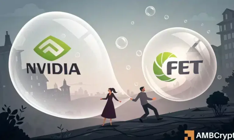 FET: 2 on-chain metrics show the TRUE cost of AI panic