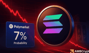 Polymarket gives Solana 7% chance of a new ATH before 2026