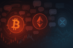 Bitcoin & Ethereum Social Sentiment Collapses, But XRP Just Sees Disinterest